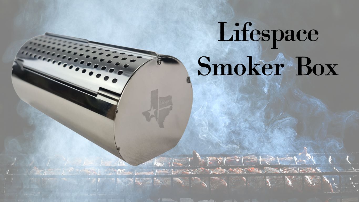 Lifespace Stainless Steel Mini Wood Chip Smoker Box