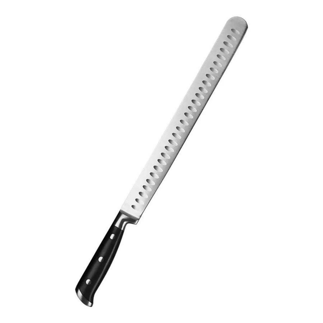 Lifespace BBQ Ham & Brisket Carving Knife - 300mm Stainless Steel Blade - Lifespace
