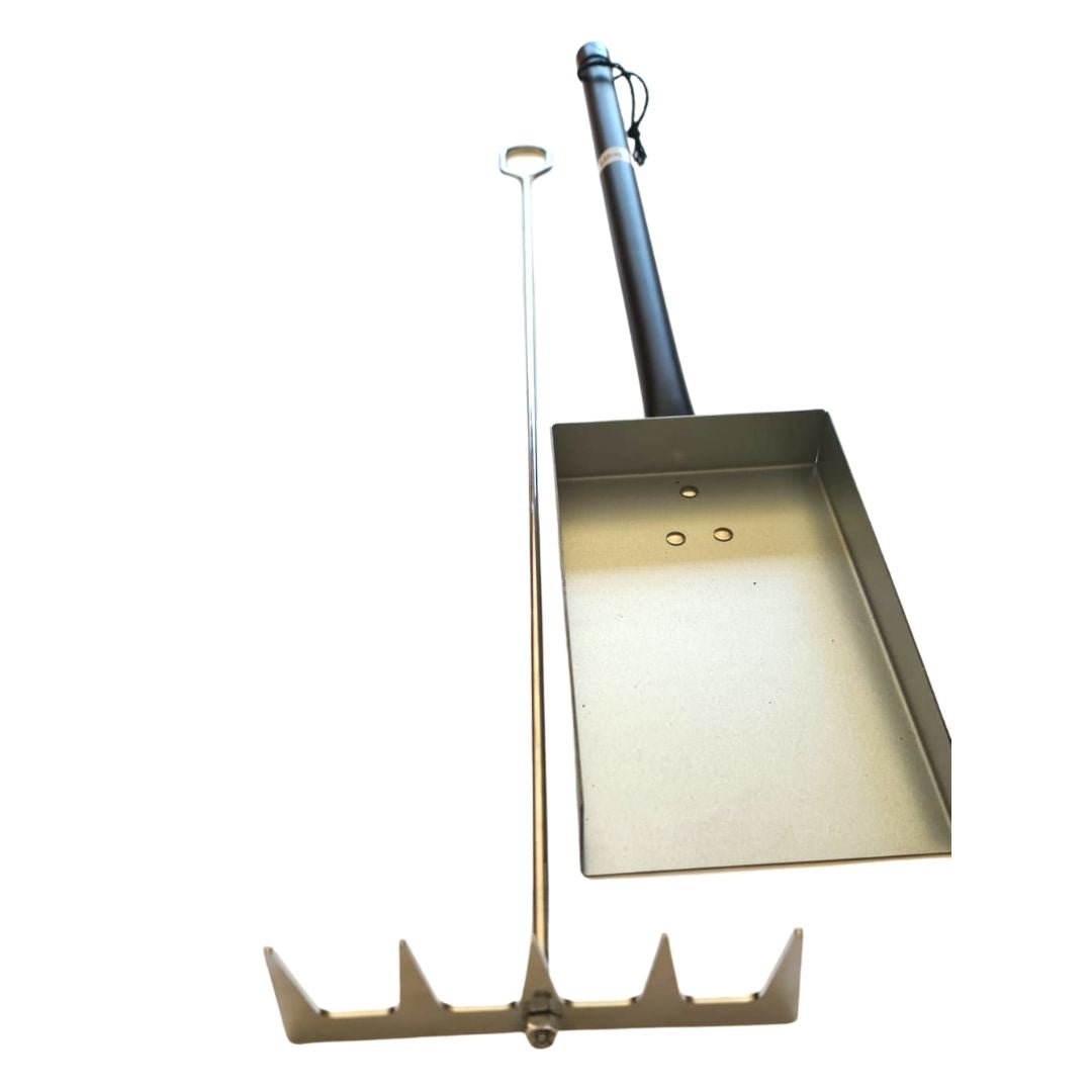 Lifespace Coal Scoop & Rake Combo - 2 pack - Lifespace