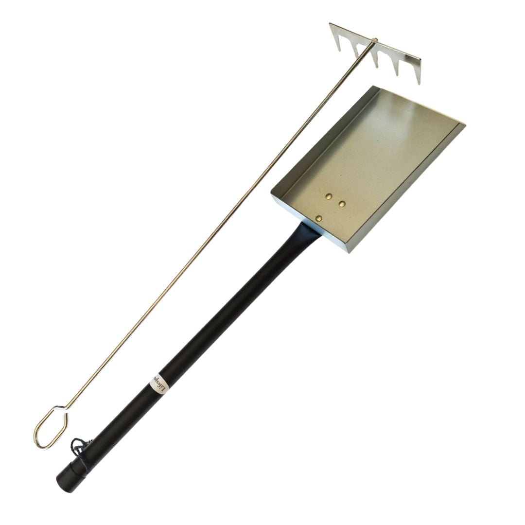 Lifespace Coal Scoop & Rake Combo - 2 pack - Lifespace