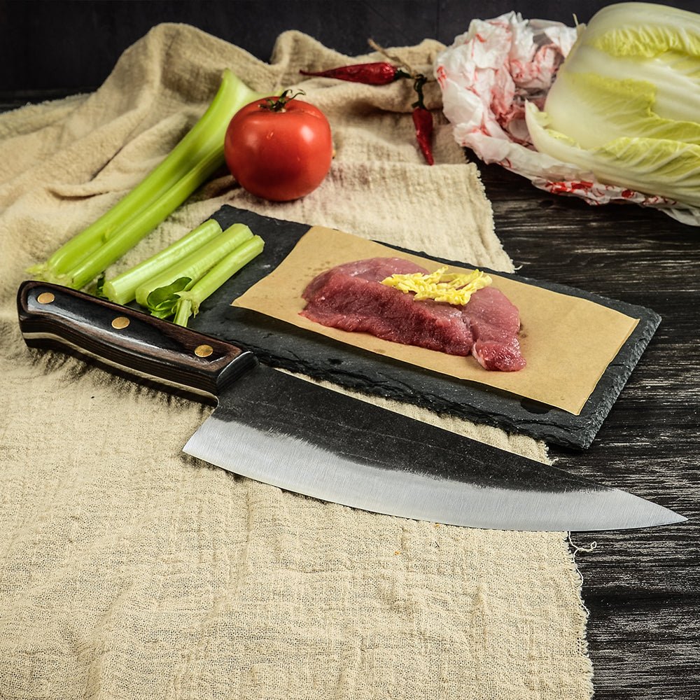 Lifespace Hand Forged Serbian Outdoor Butcher Knife - Lifespace