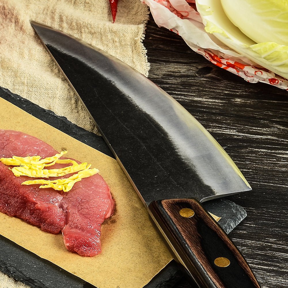 Lifespace Hand Forged Serbian Outdoor Butcher Knife - Lifespace