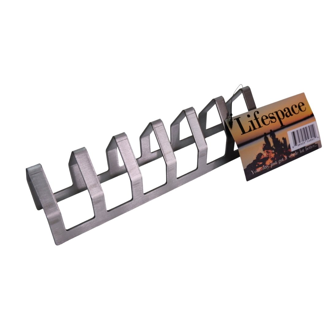 Lifespace Premium Stainless Steel Tjop / Chop Rack - 6 Slot - Lifespace