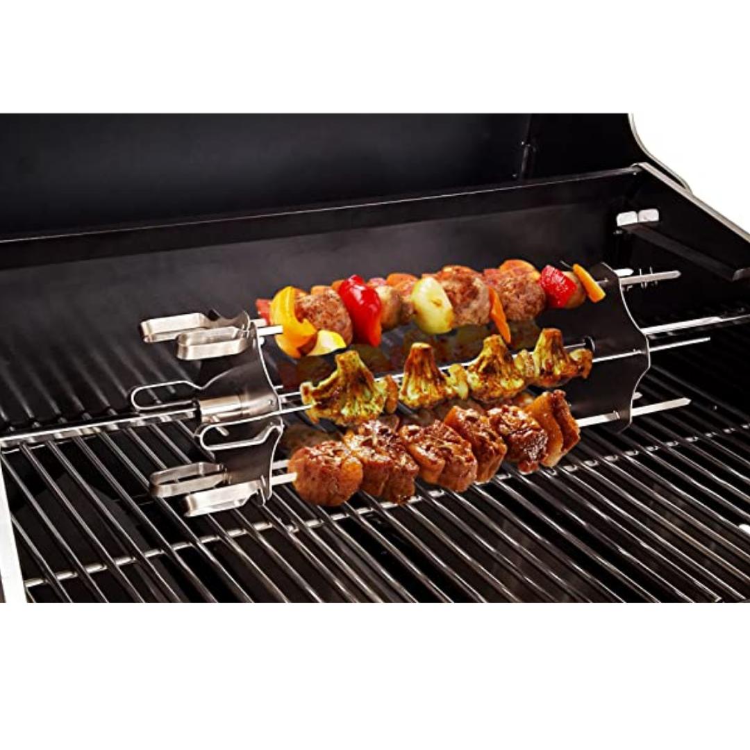 Lifespace Rotisserie Braai Skewer Set - Lifespace