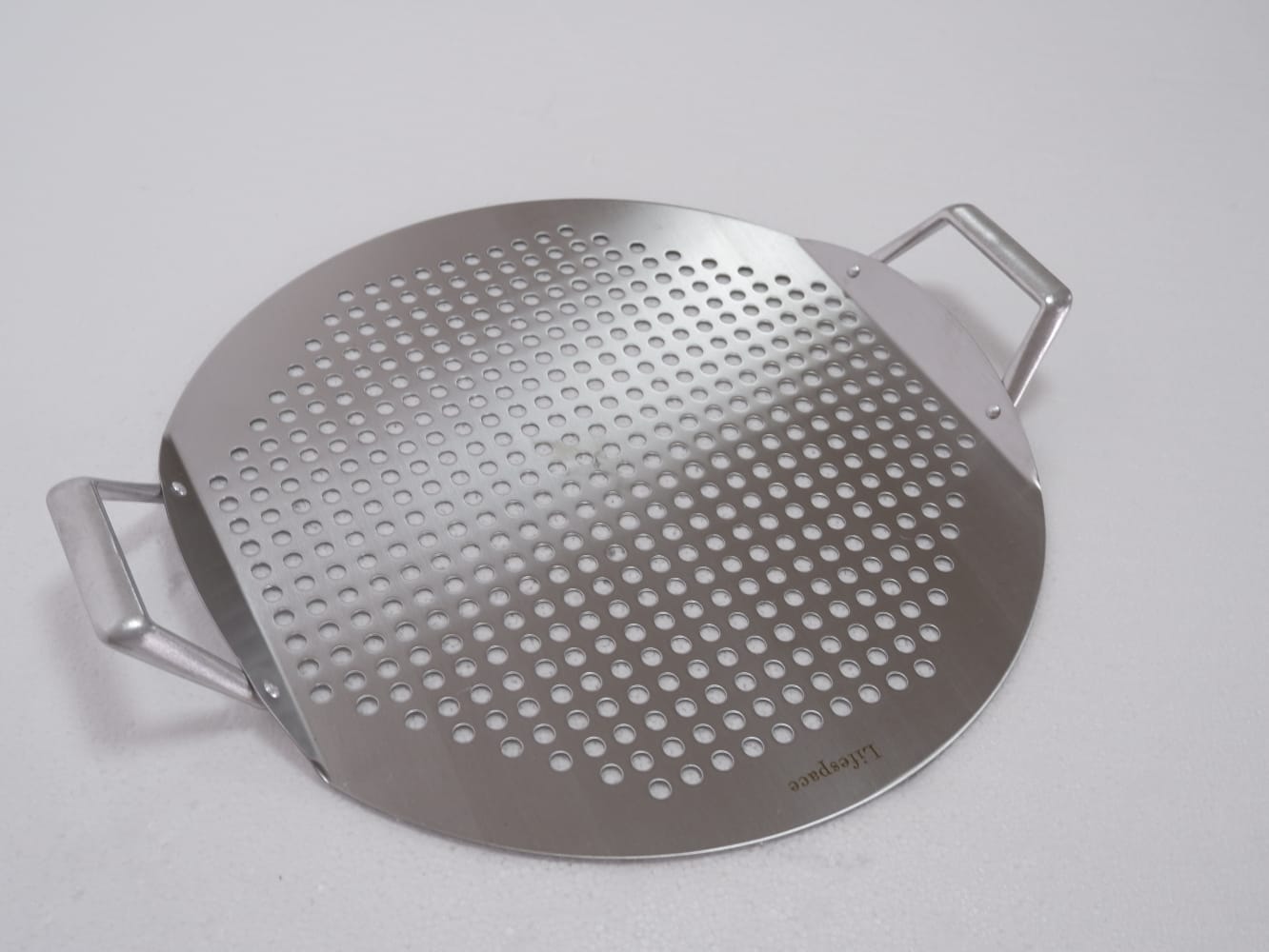 Lifespace Stainless Steel Pizza Plate / Braai Topper - Lifespace