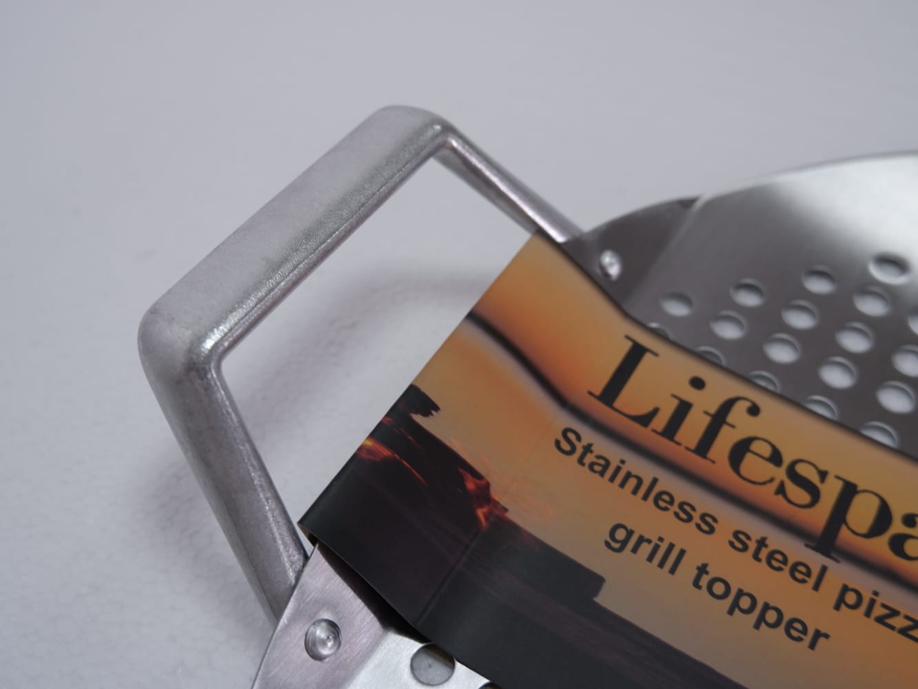 Lifespace Stainless Steel Pizza Plate / Braai Topper - Lifespace