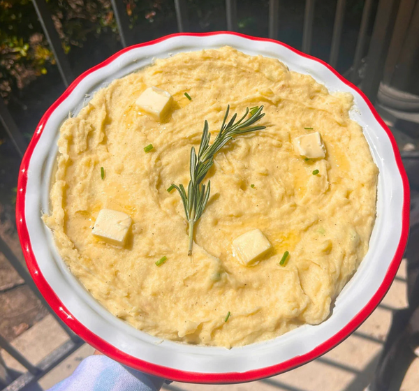 Gabriella's Roasted Garlic Rosemary Mashed Potatoes