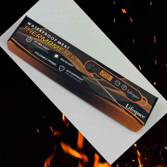 Lifespace Instant Read Waterproof Folding Meat Thermometer