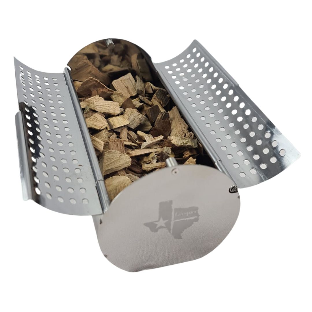 Lifespace Stainless Steel Mini Wood Chip Smoker Box - 2 pack