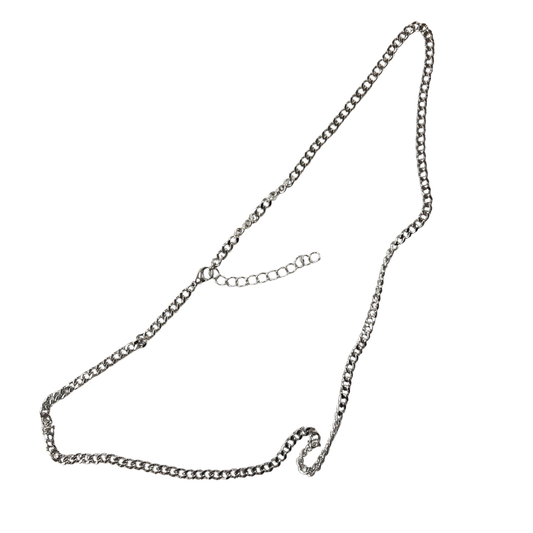 The Cross Road Stainless Steel Thick Chain 22+2" Length for Pendant Attachment