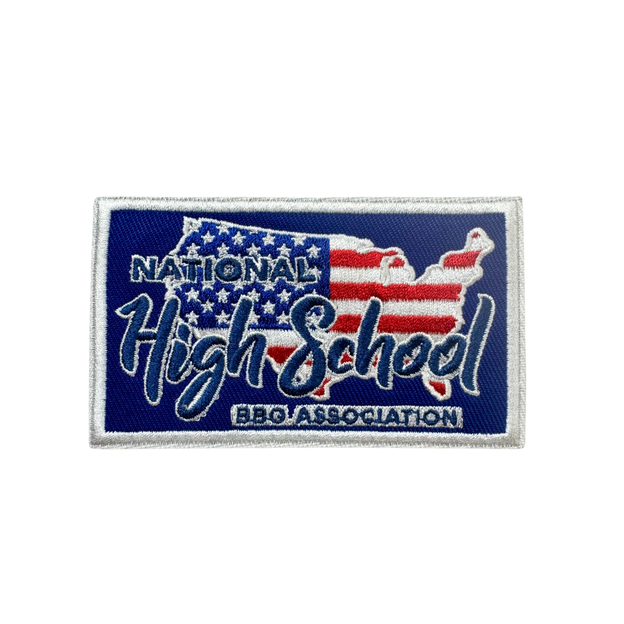 Lifespace National High School BBQ Association Embroidered Velcro Patch