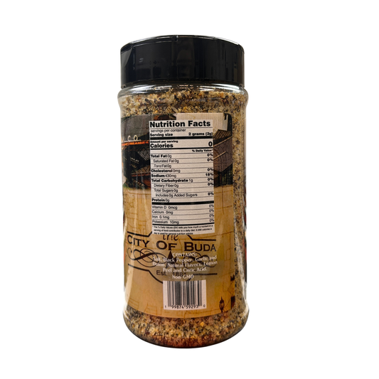 Twisted Oaks BarB-Que Lemon Pepper Seasoning