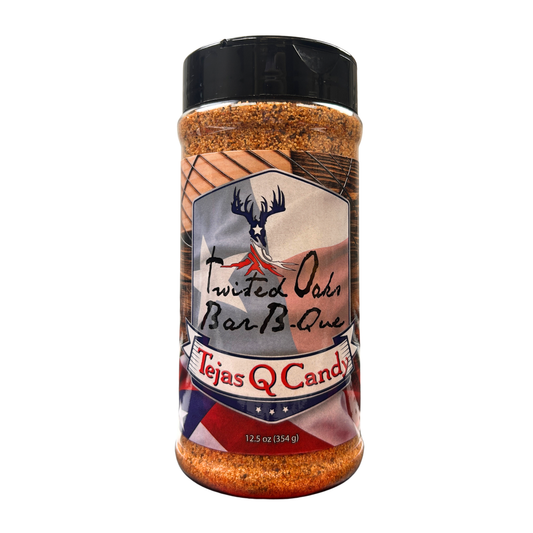 Twisted Oaks BarB-Que Tejas Q Candy Seasoning