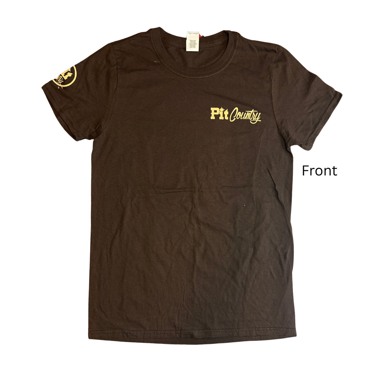 Pit Country Premium Graphic Crewneck Mens T-Shirt - “Don't Ask Me No Questions"