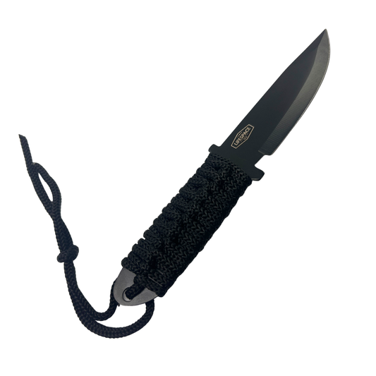 Lifespace Paracord Knife with Black Nylon Sheath - 7.5"