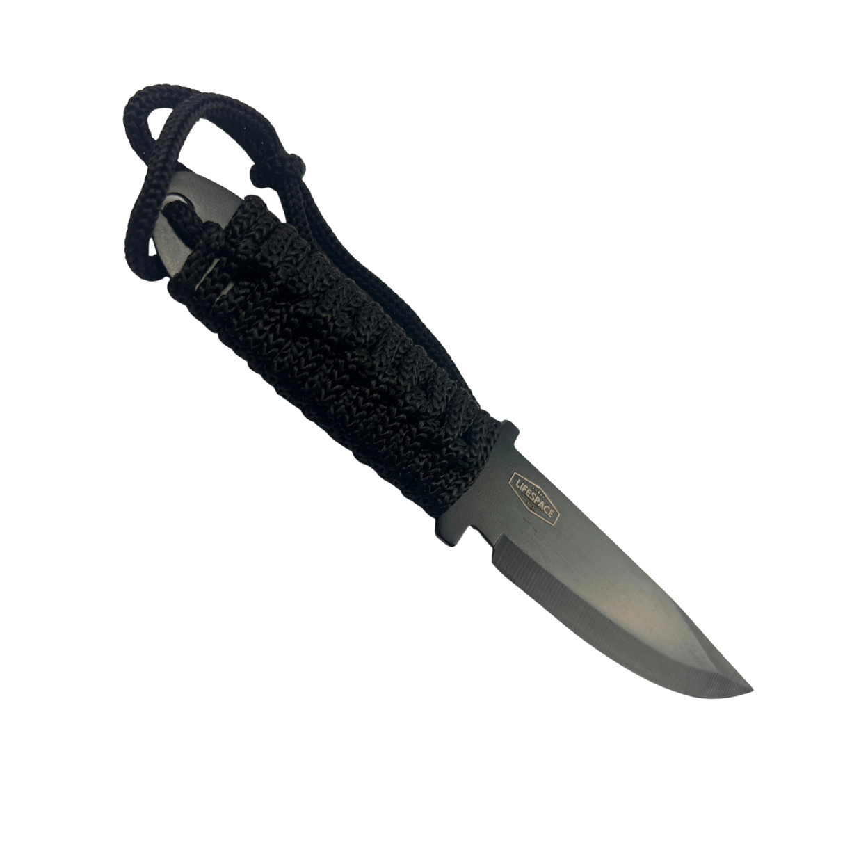 Lifespace Paracord Knife with Black Nylon Sheath - 7.5"