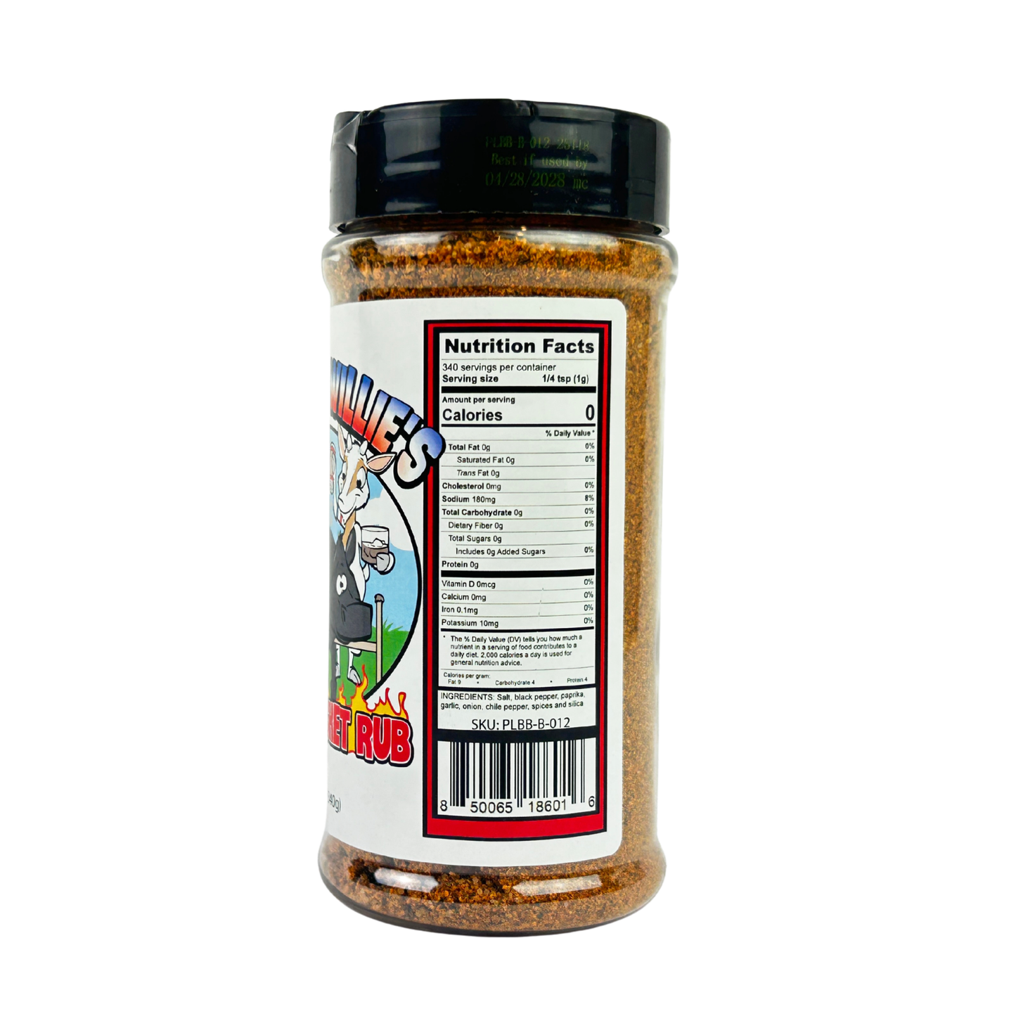 SCA Waylon & Willie's Texas Brisket Rub