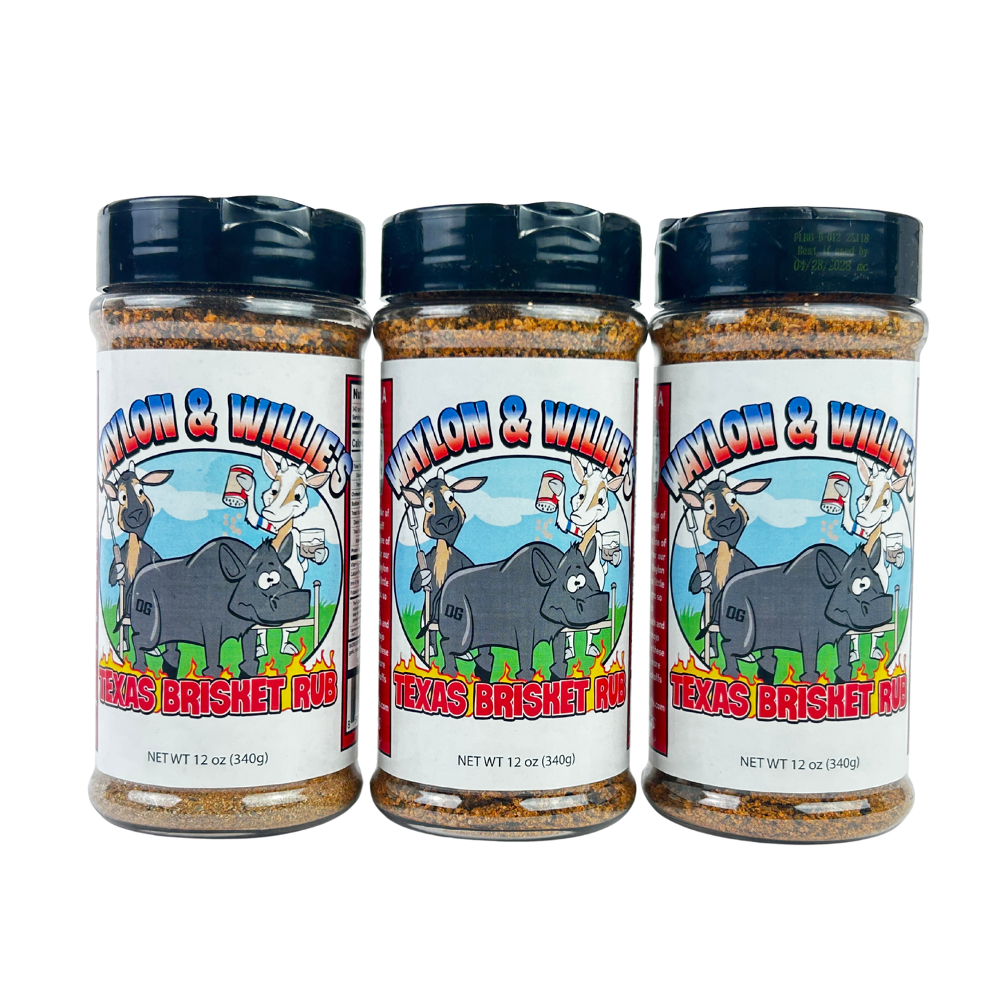 SCA Waylon & Willie's Texas Brisket Rub