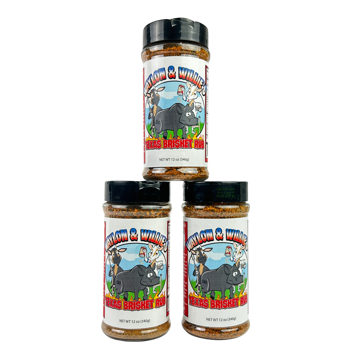 SCA Waylon & Willie's Texas Brisket Rub