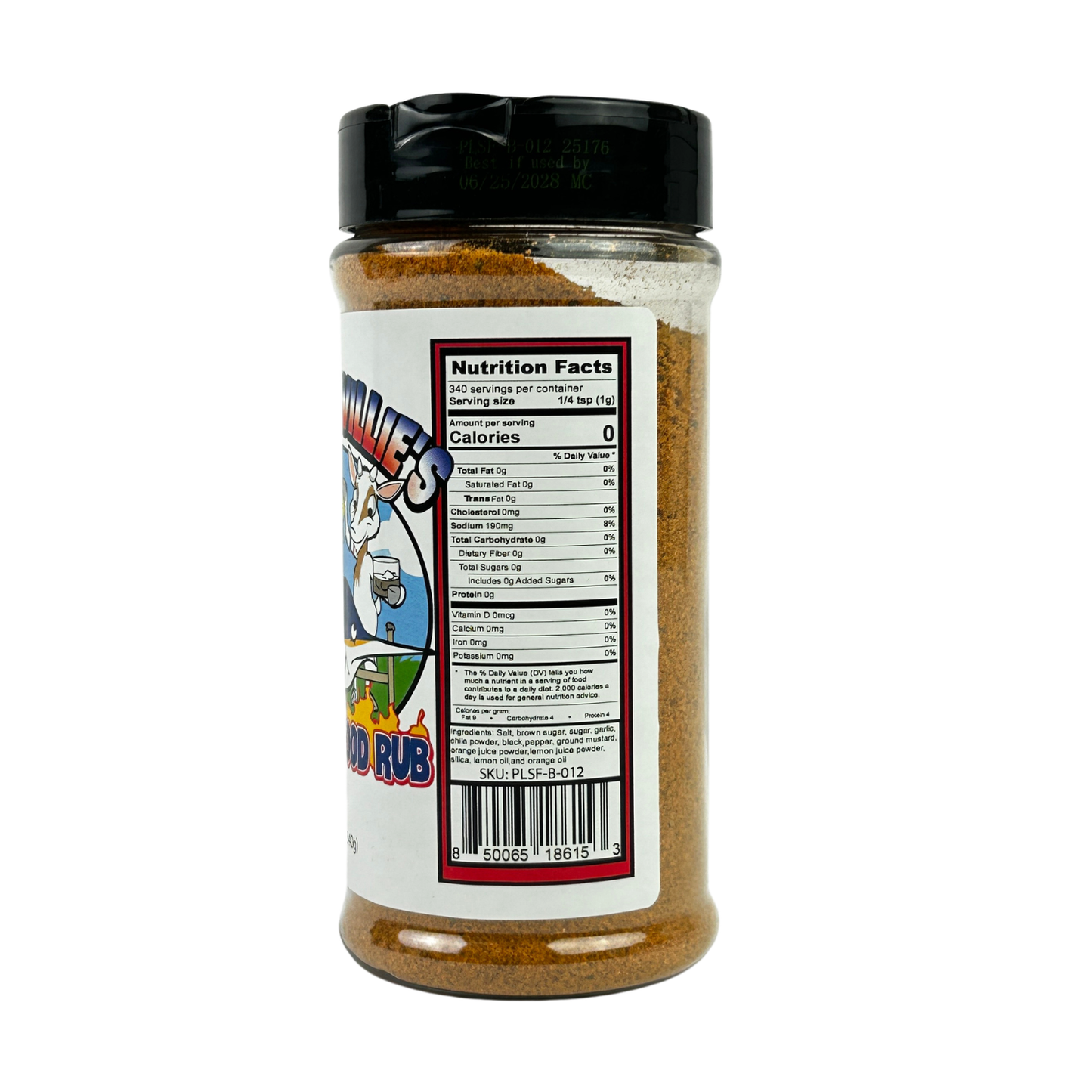 SCA Waylon & Willie's Texas Seafood Rub