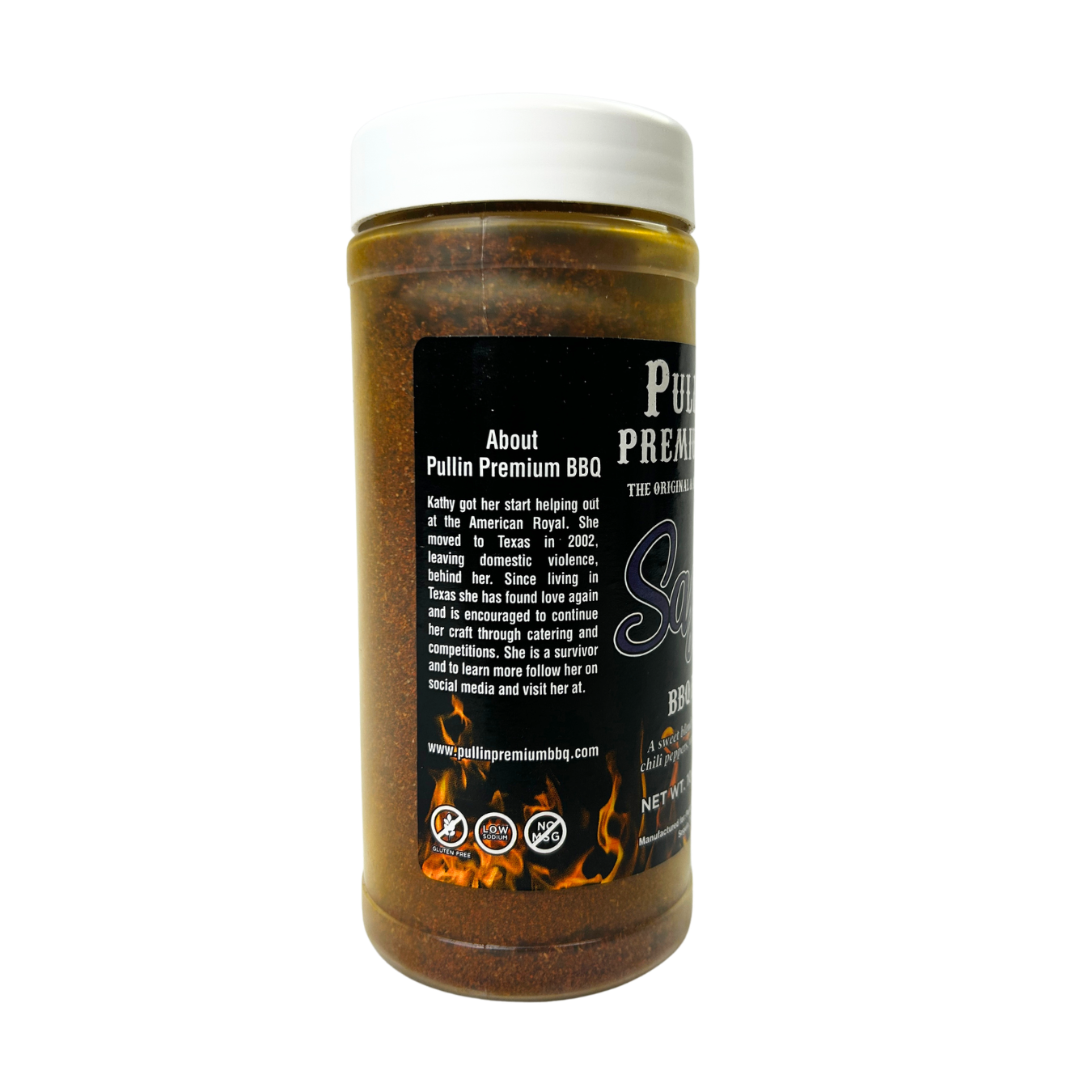 Pullin Premium BBQ "Sassy" Original Award-Winning BBQ Rub Seasoning