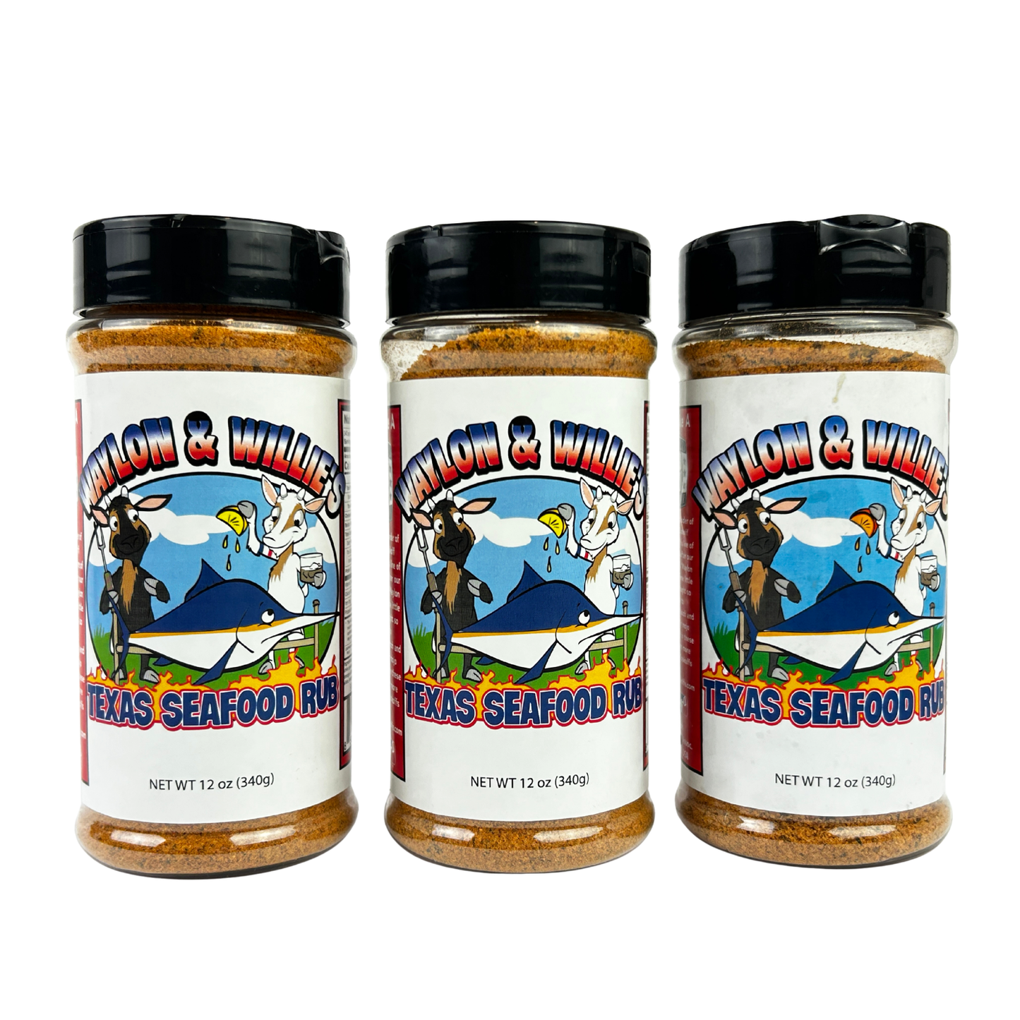 SCA Waylon & Willie's Texas Seafood Rub