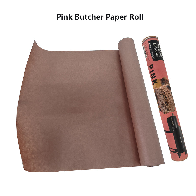 Lifespace Premium Pink Butcher Paper - Competition Quality - 27 yard roll