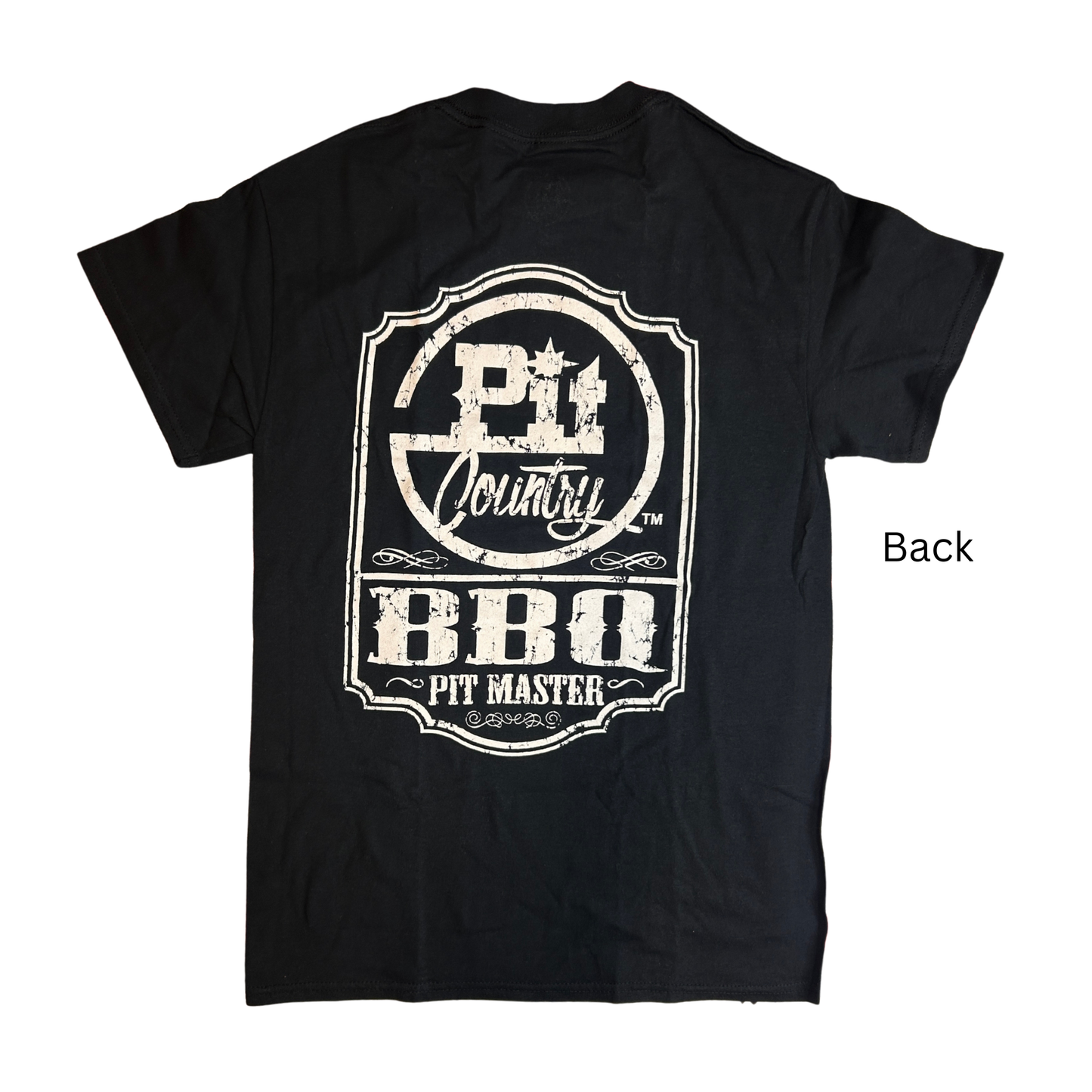 Pit Country Premium Graphic Crewneck Unisex T-Shirt - “BBQ Pit Master"