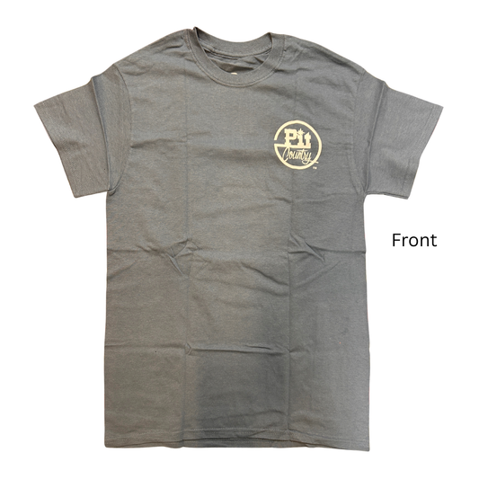 Pit Country Premium Graphic Crewneck Mens T-Shirt - “A Pit Country Boy Can Survive"