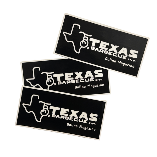 Texas Barbecue Premium Vinyl Online Magazine Sticker