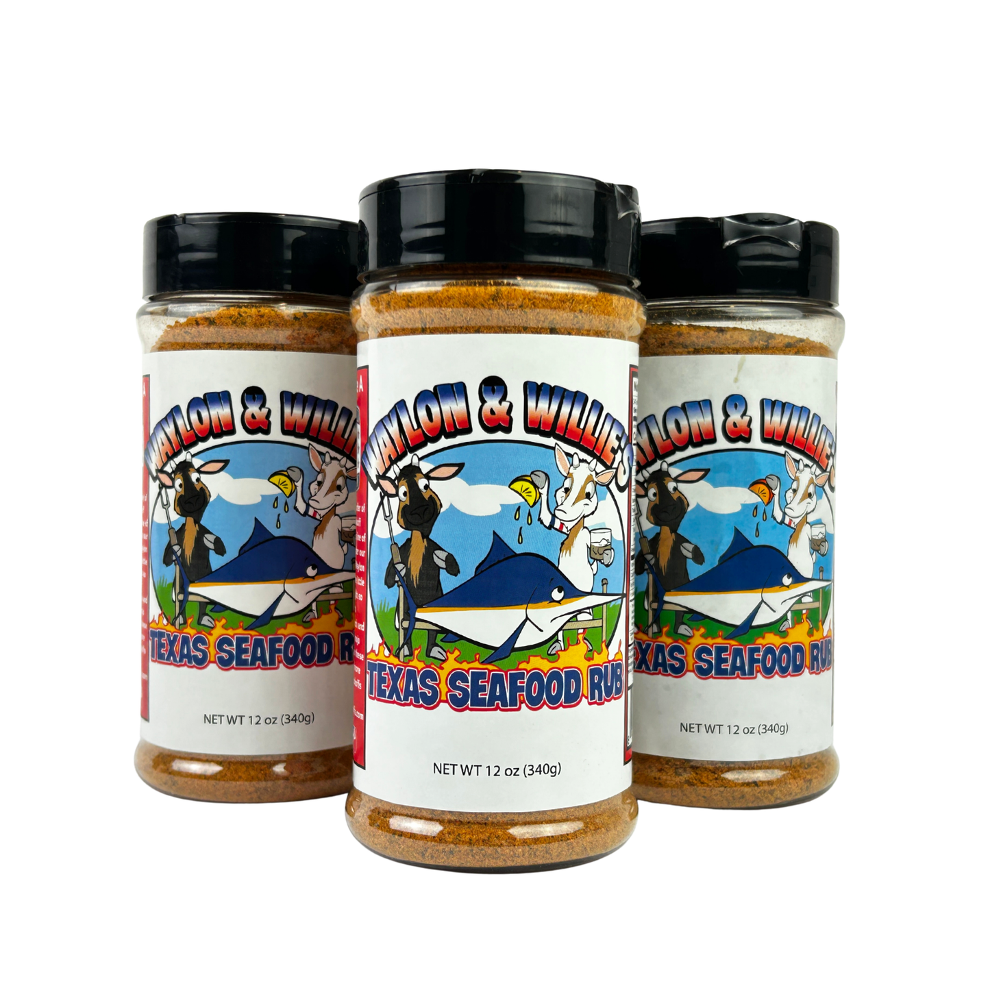 SCA Waylon & Willie's Texas Seafood Rub