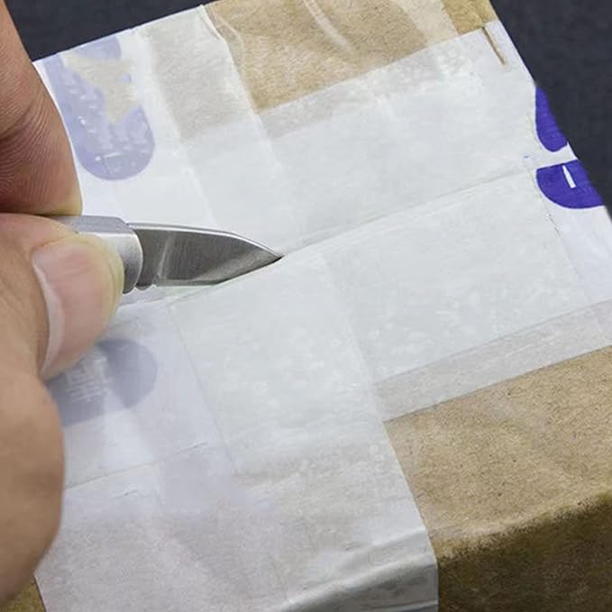 Lifespace Mini Blue Key Chain Stainless Steel Folding Knife