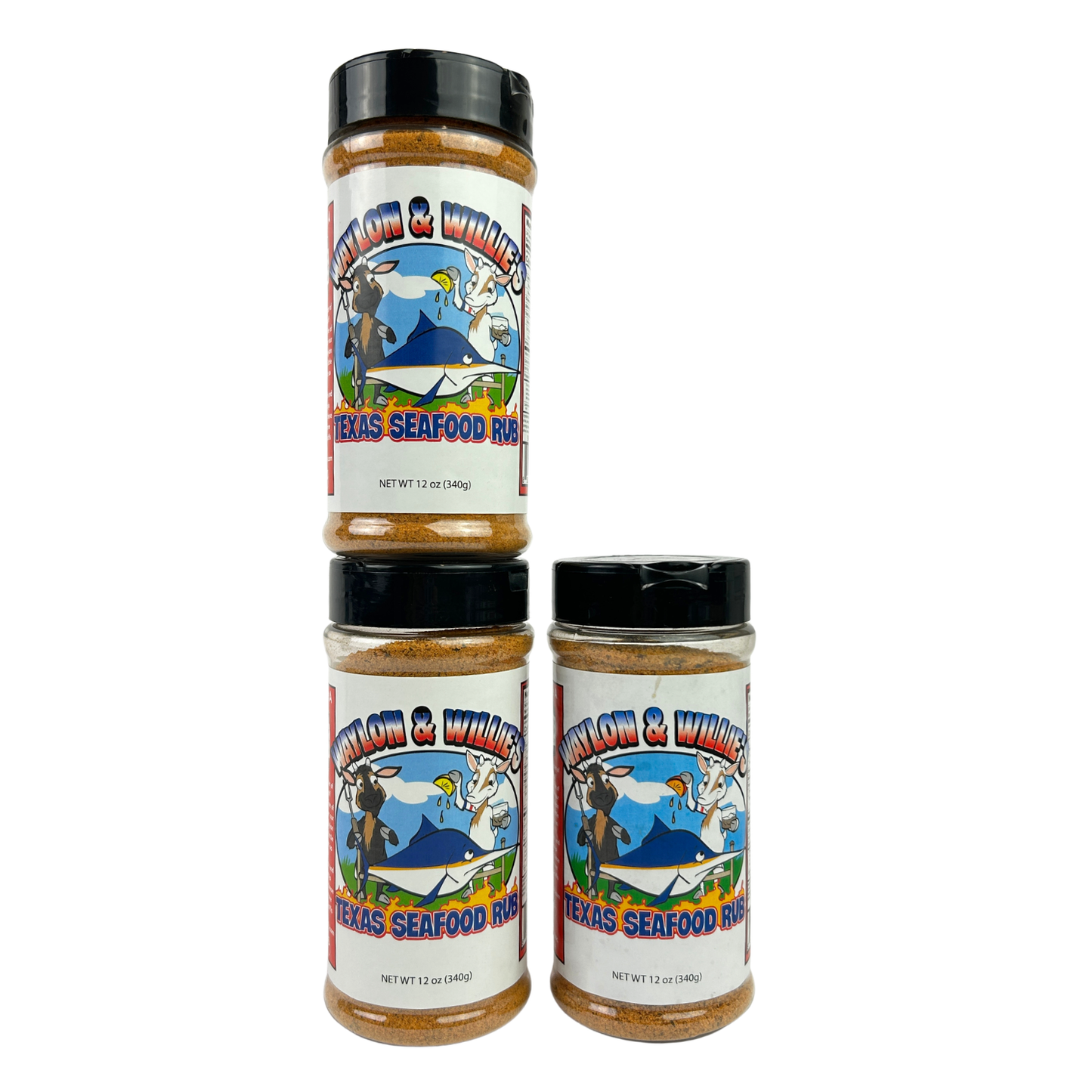 SCA Waylon & Willie's Texas Seafood Rub