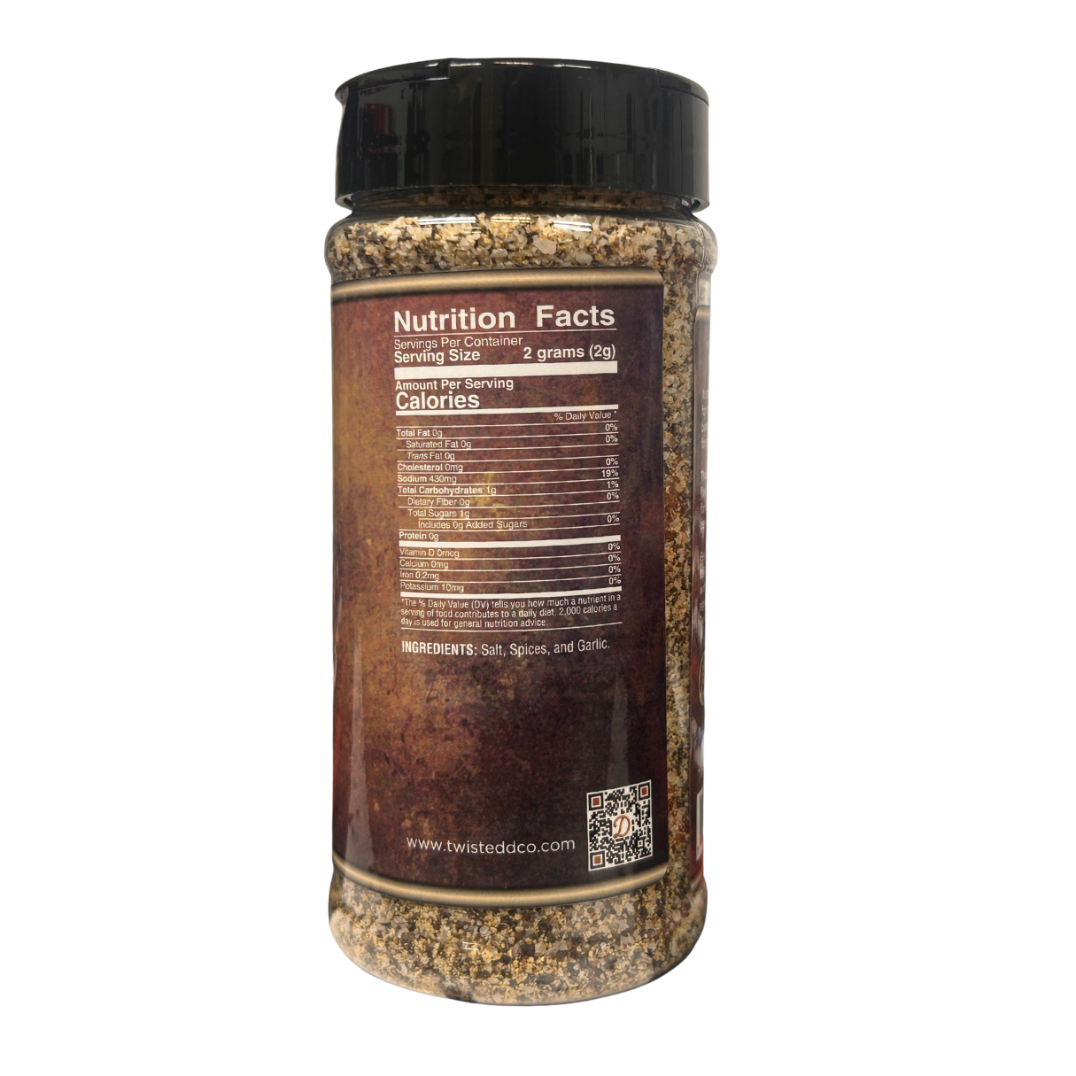 Twisted D's Twisted Dust All Purpose Seasoning