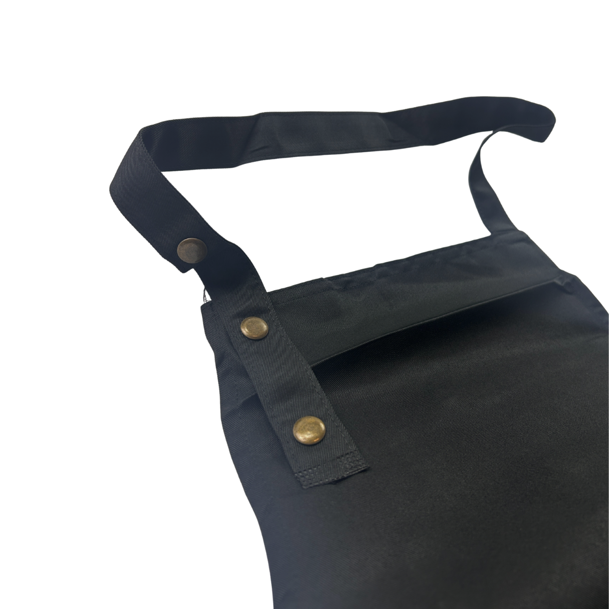 Lifespace Black Customizable Chef Apron With Adjustable Neck Strap