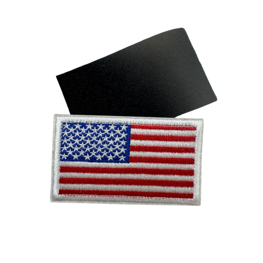 Lifespace USA Flag Embroidered Velcro Patch
