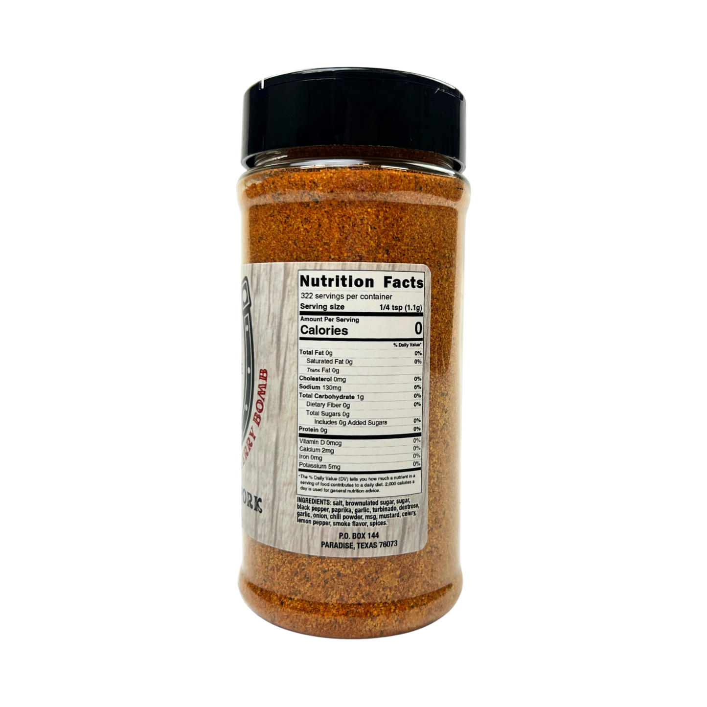 Paradise Pepper Co. "Cherry Bomb" Beef & Pork Seasoning