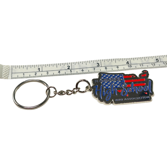 National High School BBQ Association Keychain
