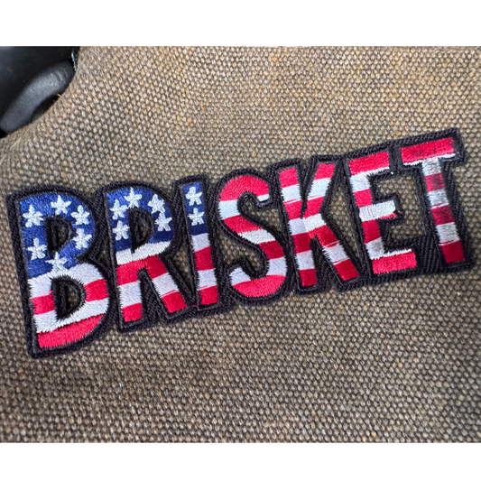 Lifespace 4" "Brisket" Embroidered Iron-on Patch