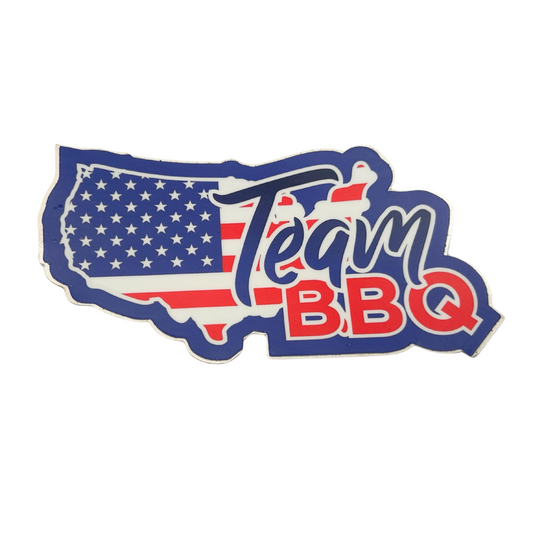 National High School BBQ Association "Team BBQ" Sticker Bumper Sticker