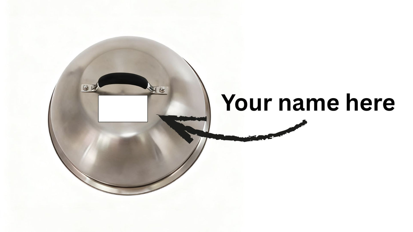 Lifespace Stainless Steel Grill Dome Lid