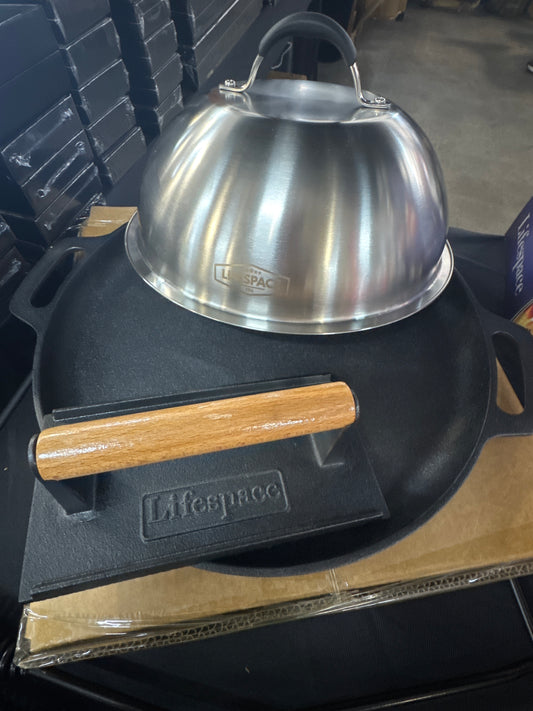 Lifespace Ultimate Plancha & Grill Essentials Bundle