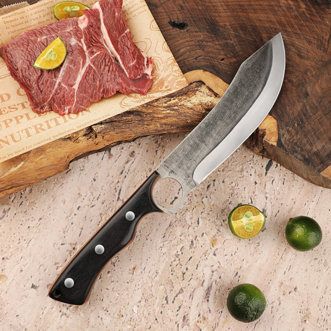 Lifespace 5,3" Forged Small Butcher Knife with Sheath