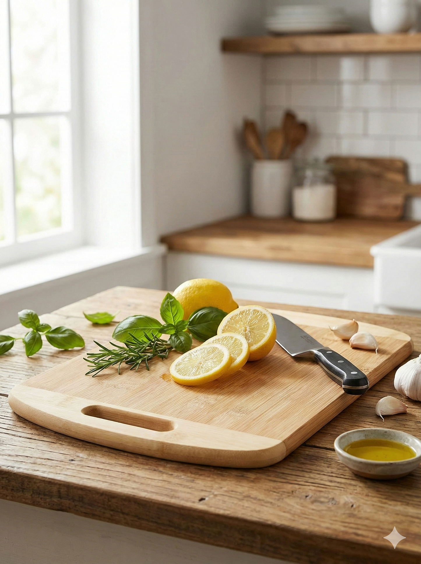 Lifespace Customizable Bamboo Cutting Board