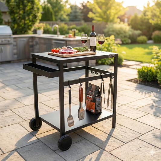The Lifespace Ultimate Outdoor Prep Station & Patio Cart