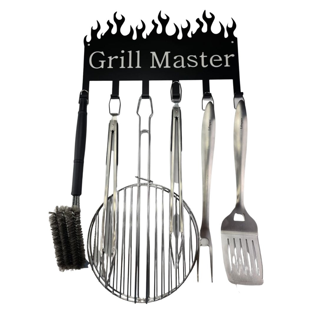 Lifespace 'Grill Master' 6 Hook Grill Patio Utility Rack