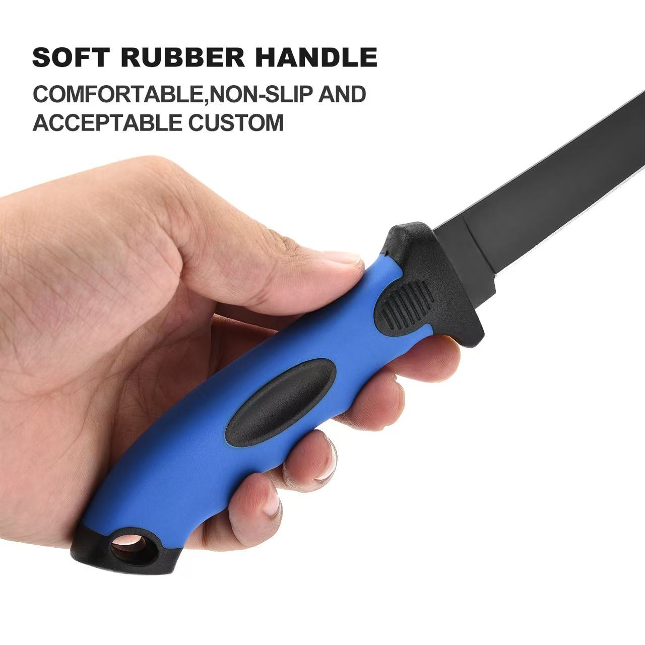 Lifespace 9" Stainless Steel Fish Filleting Knife With Sheath