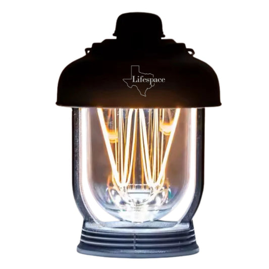 Lifespace Portable Waterproof LED Camping Lantern with Adjustable Brightness (Single)