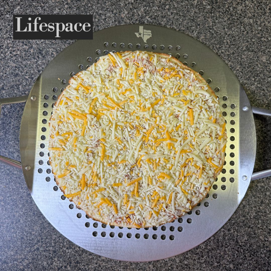 Lifespace Stainless Steel Pizza Plate/ Grill Topper
