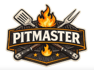 Lifespace 4" "Pitmaster" Embroidered Iron-on Patch
